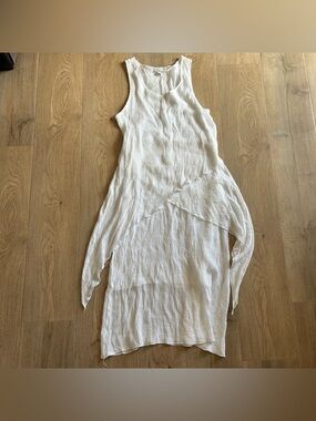 Exist Asymmetrical Tiered Sundress